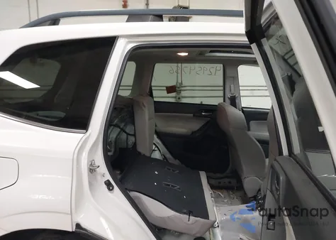 2016 Subaru Forester 2.5I Touring from USA, damaged, VIN JF2SJAXC7GH416815